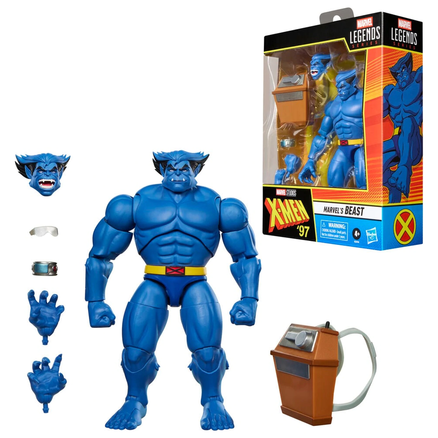 Marvel Legends Series X-Men 97 Beast Figur 15cm Produktfoto