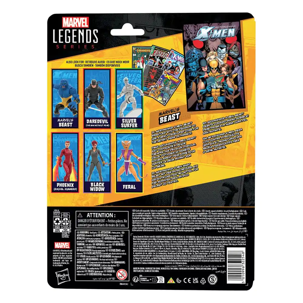 Marvel Legends Series X-Men Astonishing Beast Figur 15cm Produktfoto