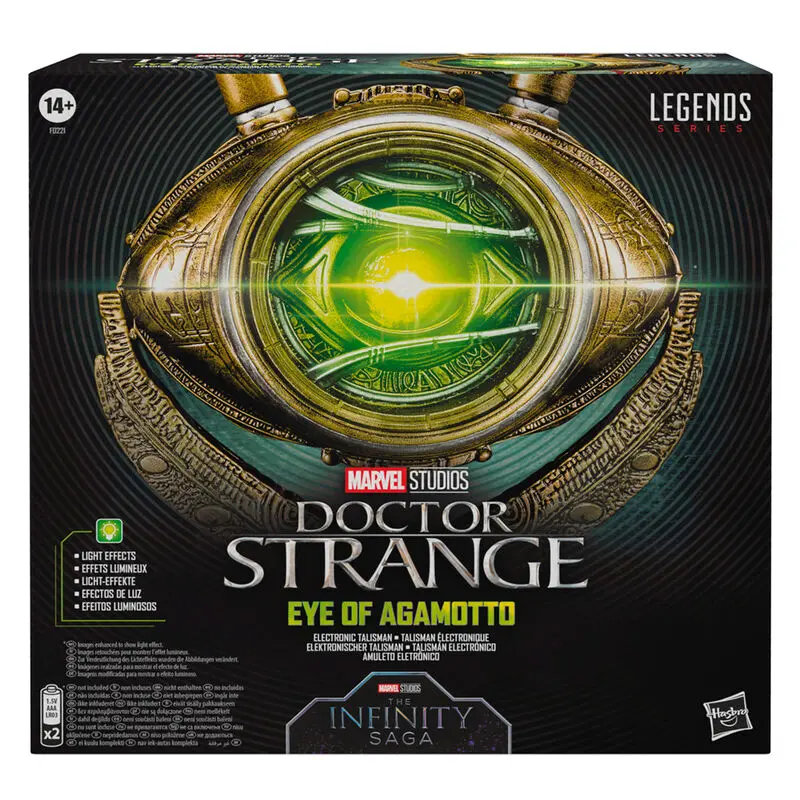 Doctor Strange Marvel Legends Series Role Play Replica 1/1 Eye of Agamotto Produktfoto