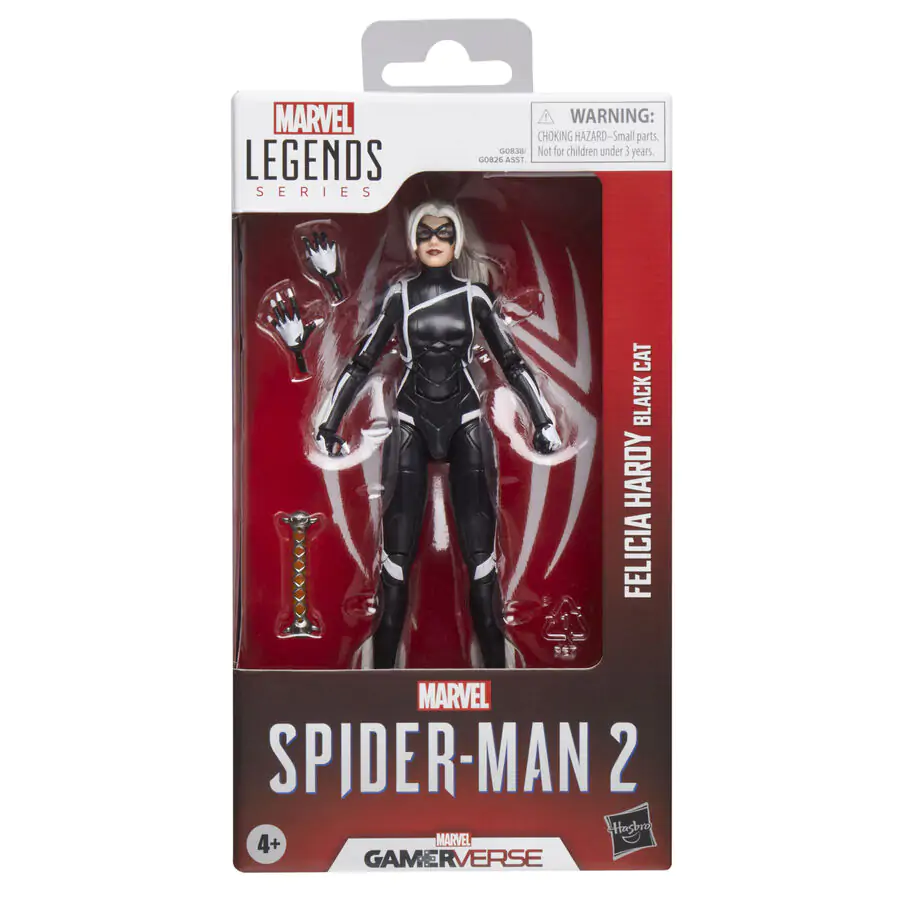 Marvel Legends Spider-Man 2 Felicia Hardy Black Cat Figur 15 cm Produktfoto