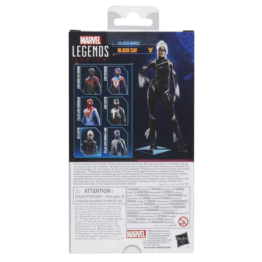 Marvel Legends Spider-Man 2 Felicia Hardy Black Cat Figur 15 cm Produktfoto