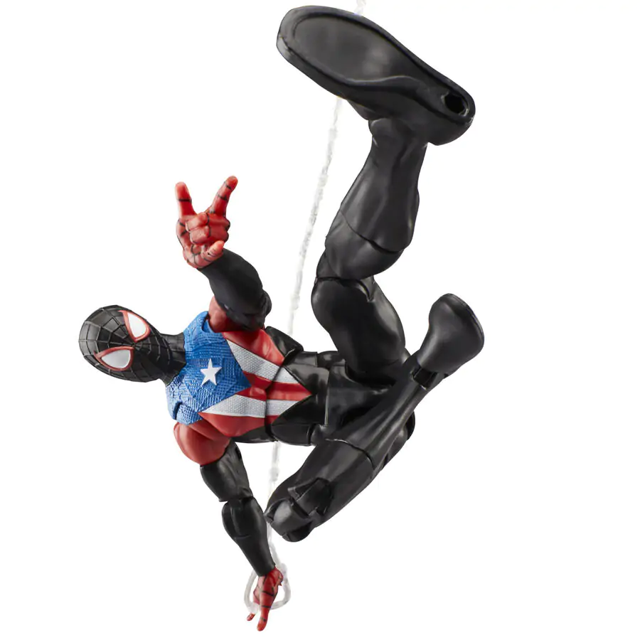 Marvel Legends Spider-Man 2 Miles Morales Boricua Suit Figur 15 cm Produktfoto