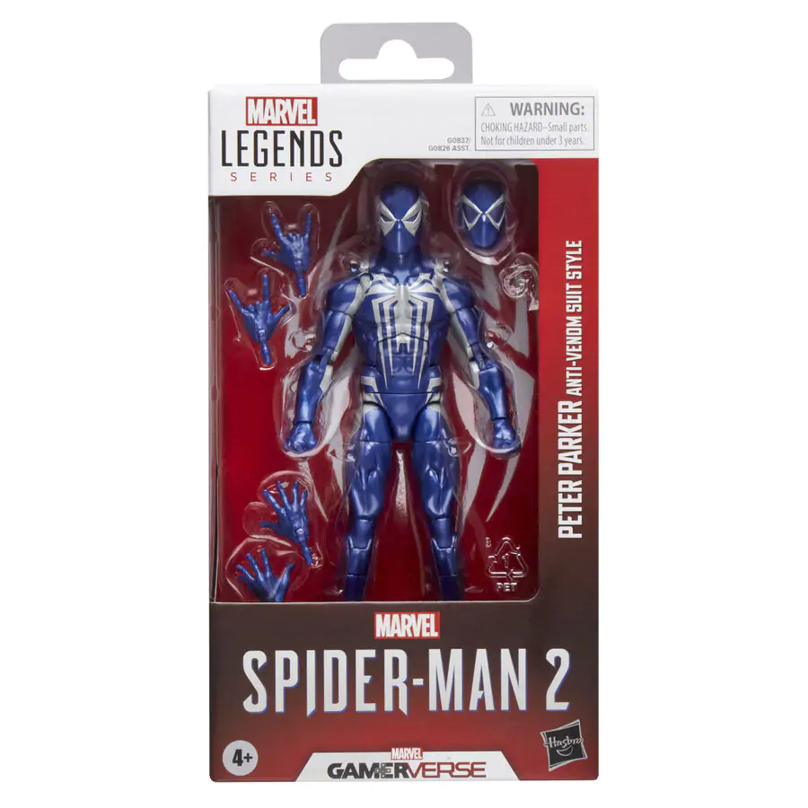 Marvel Legends Spider-Man 2 Peter Parker Anti-Venom Suit Style Figur 15 cm Produktfoto