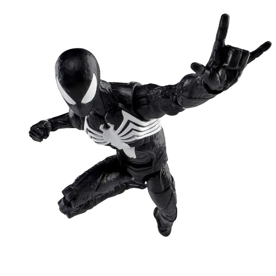 Marvel Legends Spider-Man 2 Peter Parker Black Suit Figur 15 cm Produktfoto