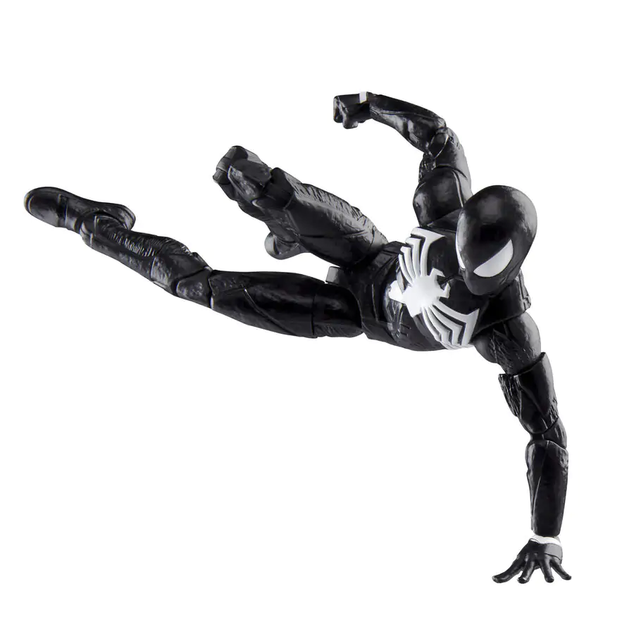 Marvel Legends Spider-Man 2 Peter Parker Black Suit Figur 15 cm Produktfoto