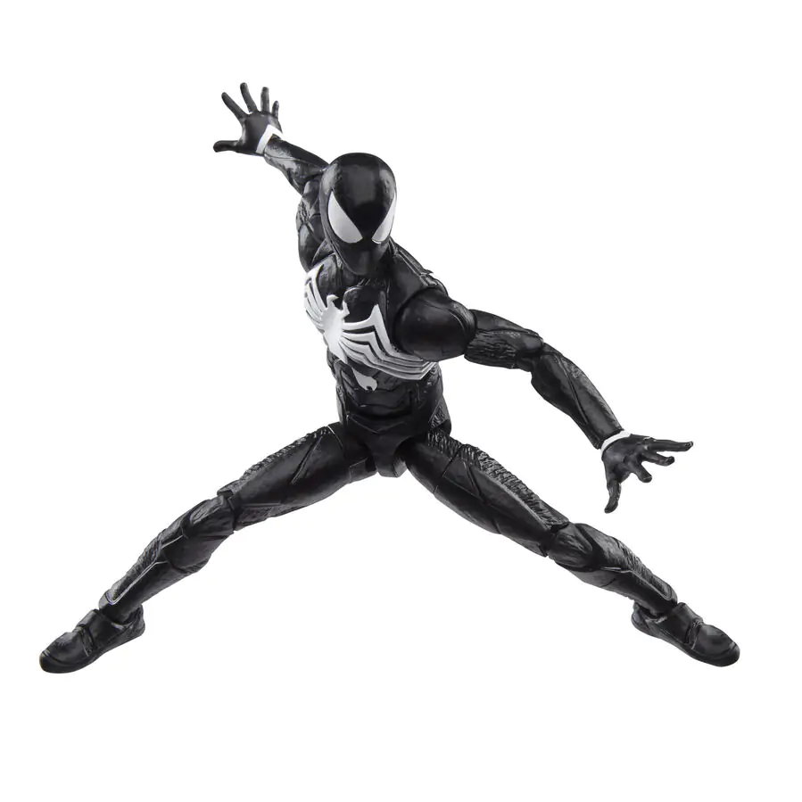 Marvel Legends Spider-Man 2 Peter Parker Black Suit Figur 15 cm Produktfoto