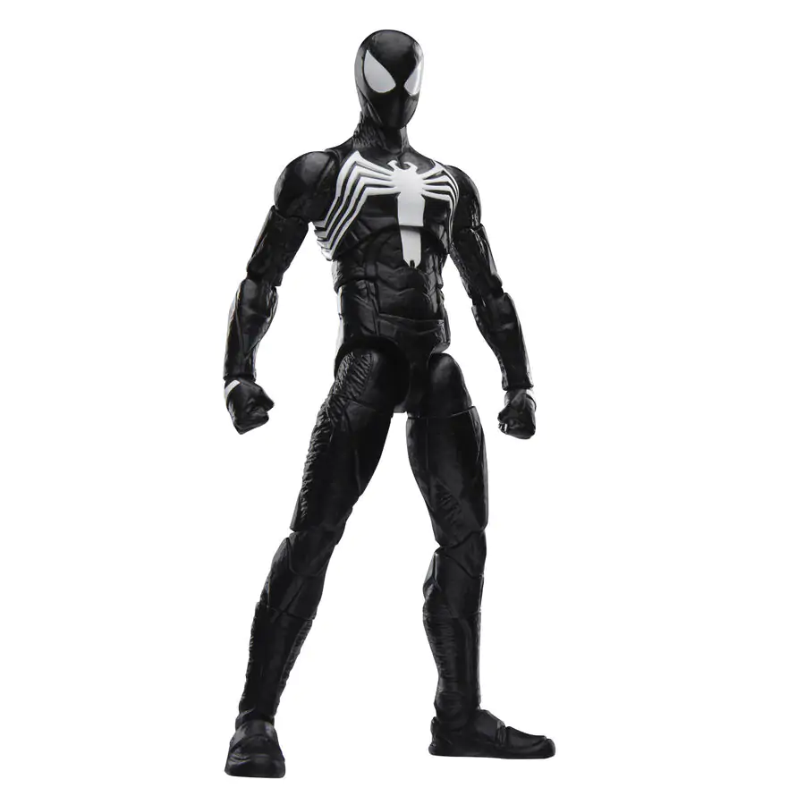 Marvel Legends Spider-Man 2 Peter Parker Black Suit Figur 15 cm Produktfoto