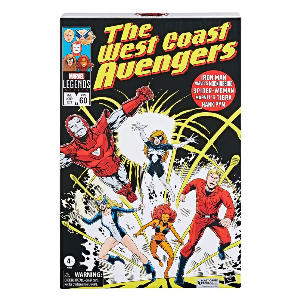 Marvel Legends Actionfiguren 5er-Pack The West Coast Avengers Exclusive 15 cm termékfotó