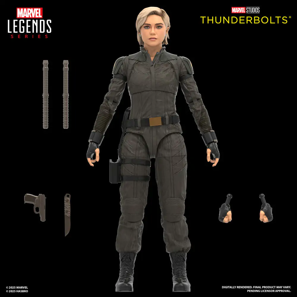 Marvel Legends Thunderbolts Yelena Belova und Red Guardian Pack 2 Figuren Produktfoto