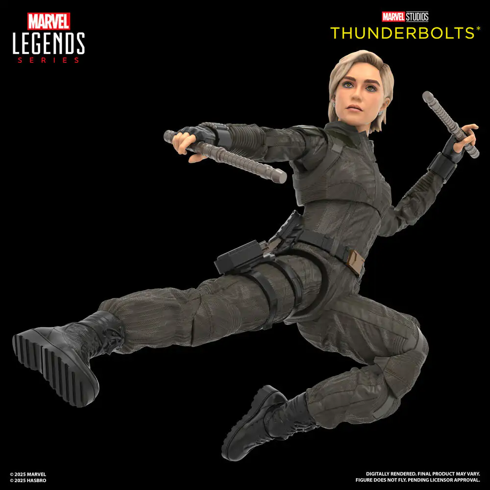 Marvel Legends Thunderbolts Yelena Belova und Red Guardian Pack 2 Figuren Produktfoto