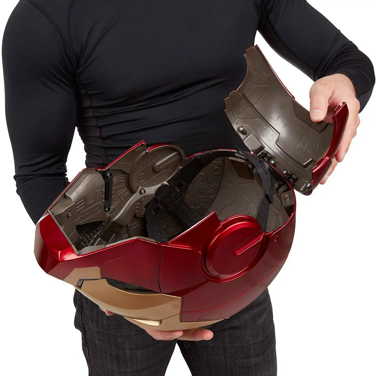 Marvel Legends Elektronischer Helm Iron Man Produktfoto