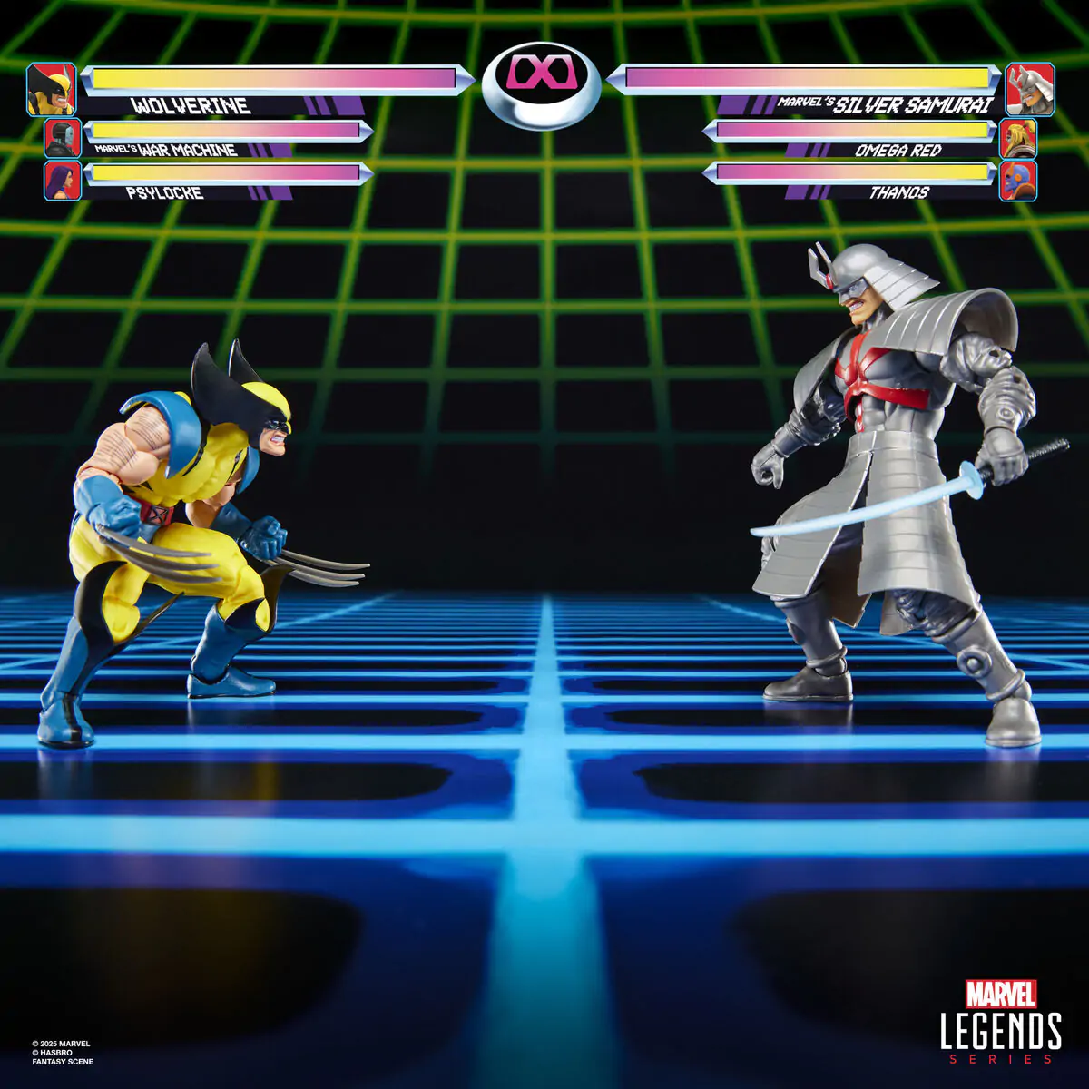 Marvel Legends Wolverine & Silver Samurai Gameverse Pack 2 Figuren 15 cm Produktfoto