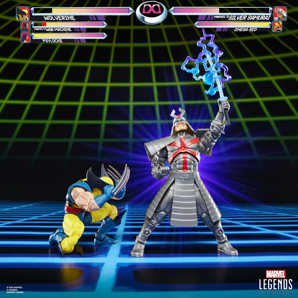 Marvel Legends Wolverine & Silver Samurai Gameverse Pack 2 Figuren 15 cm Produktfoto