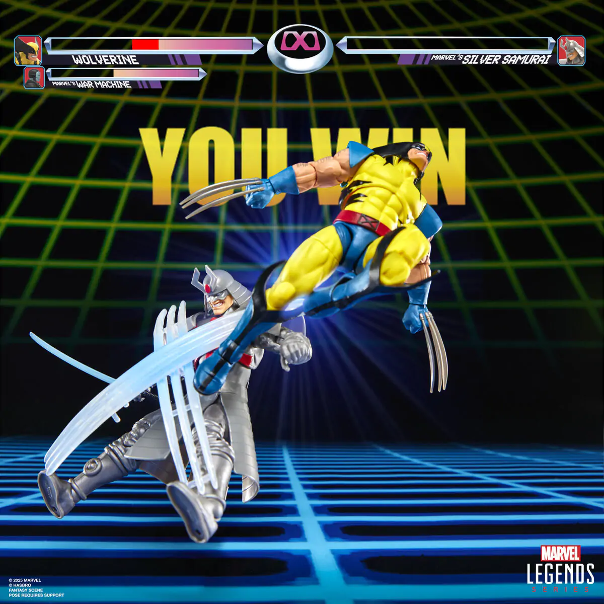 Marvel Legends Wolverine & Silver Samurai Gameverse Pack 2 Figuren 15 cm Produktfoto