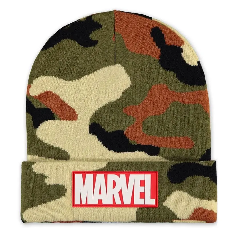Marvel Logo Mütze und Handschuhe Set Produktfoto