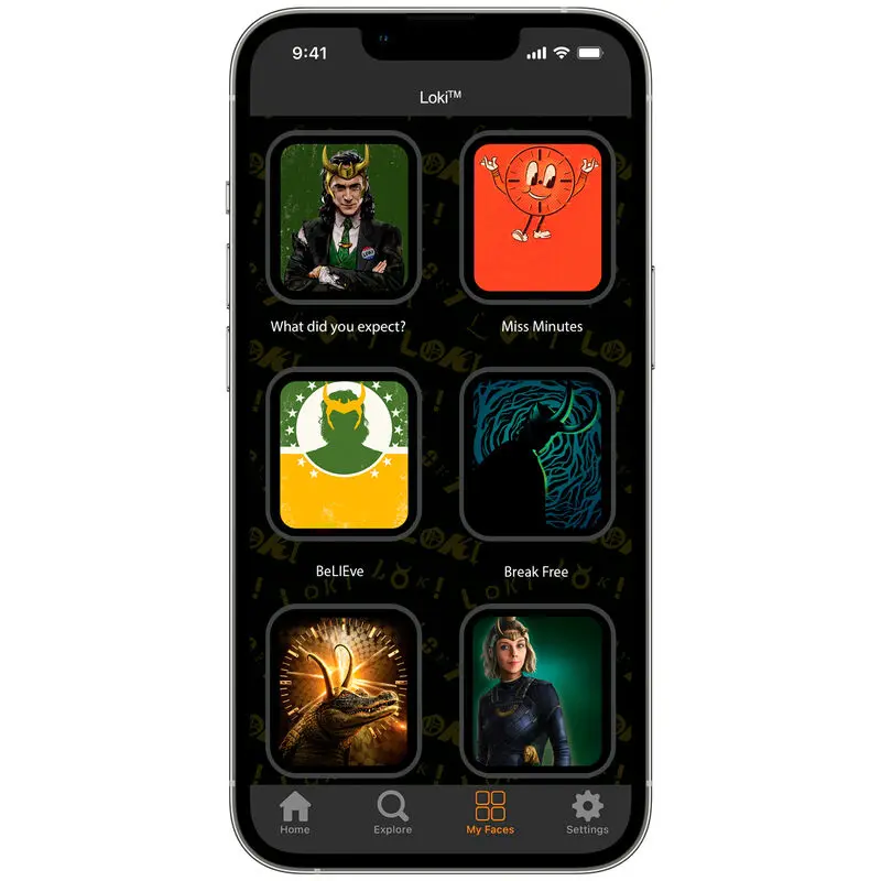 Marvel Loki Smartwatch-Armband Produktfoto