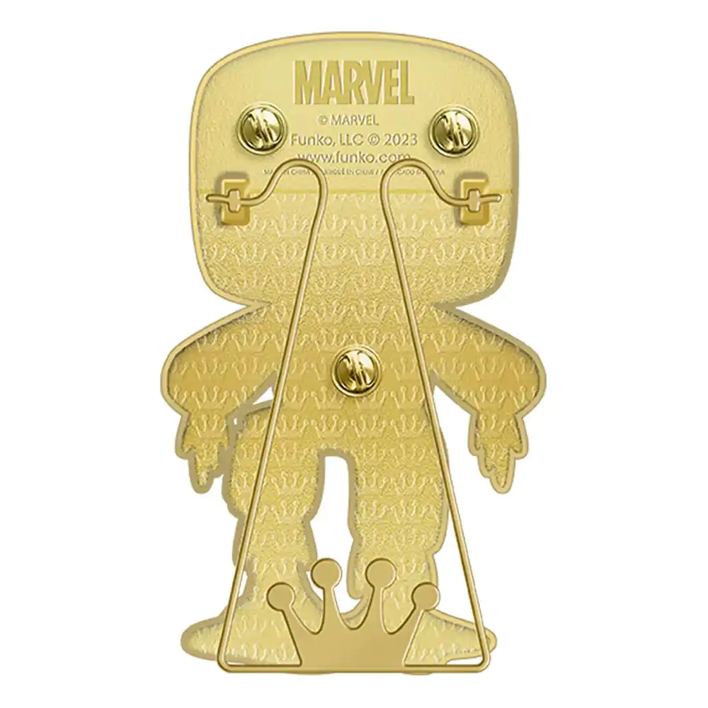 Marvel Loungefly POP! Pin Ansteck-Pin Iron Man 10 cm Produktfoto