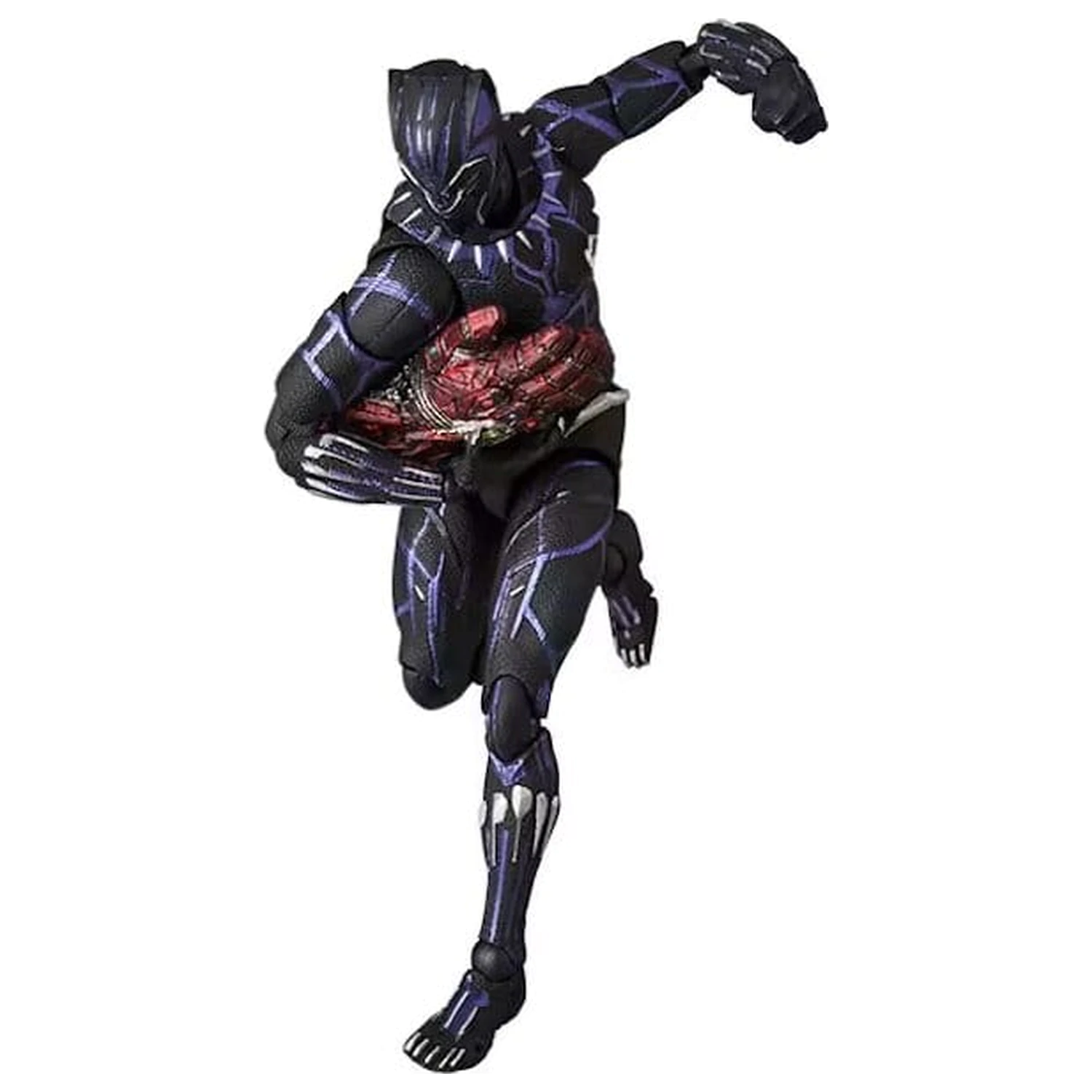 Marvel MAFEX Actionfigur Black Panther End Game Ver. 16 cm Produktfoto