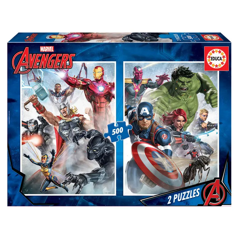 Marvel Avengers Puzzle 2x500St termékfotó