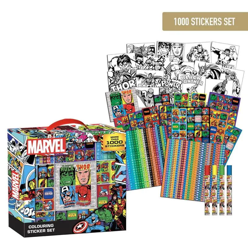 Marvel Aufklebers Set 1000St termékfotó