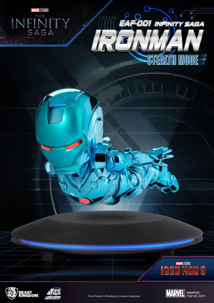 Marvel Mini Egg Attack Floating Figuren The Infinity Saga Ironman Stealth Mode 16 cm termékfotó