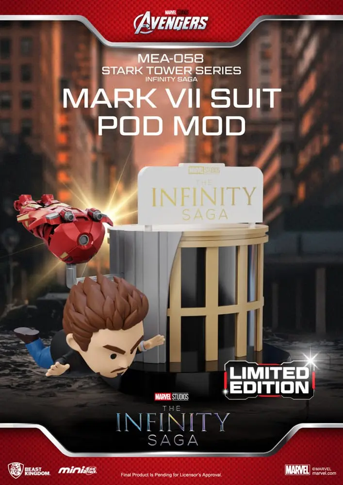 Marvel Mini Egg Attack Figuren The Infinity Saga Stark Tower series Loki 12 cm termékfotó