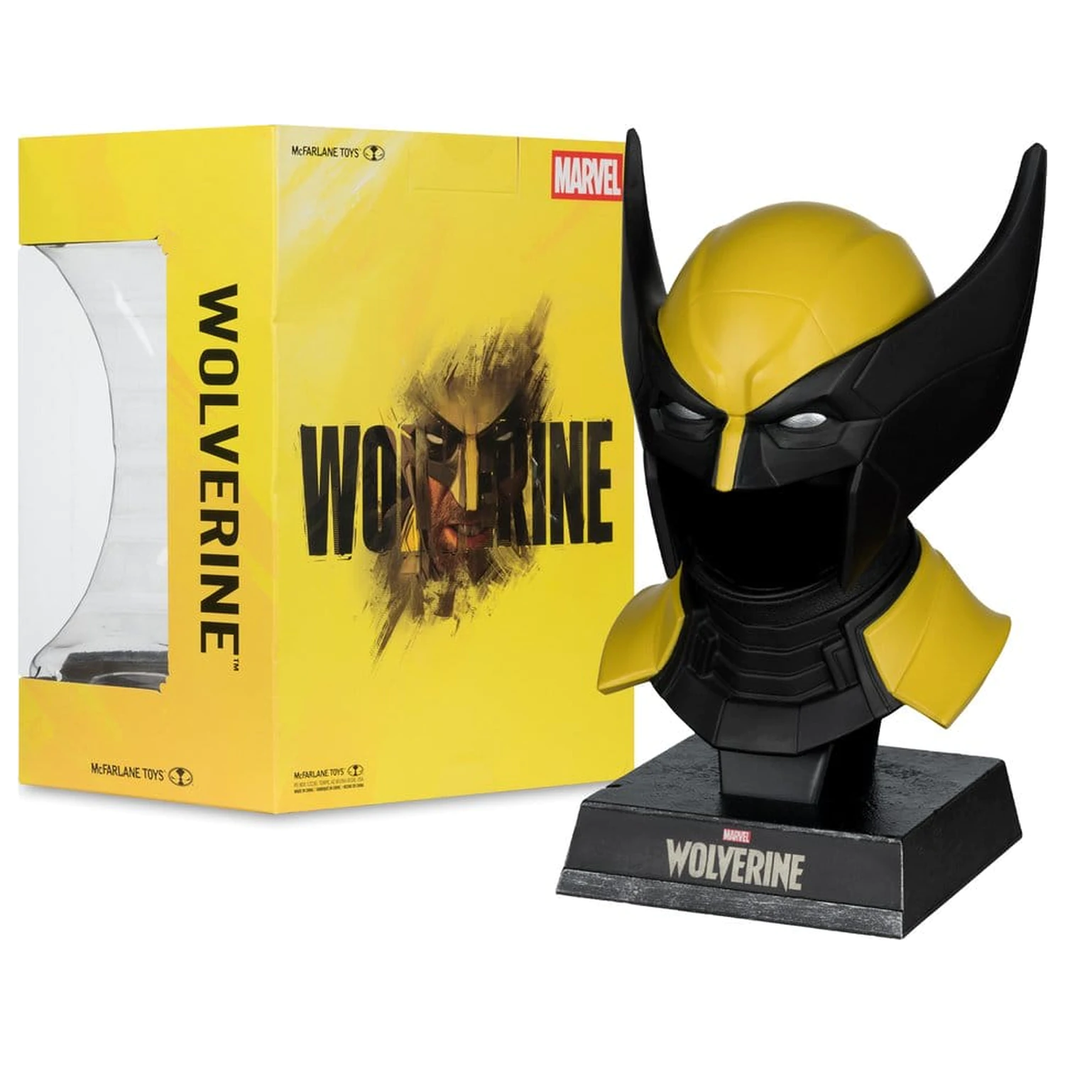 Marvel Mini-Replica 1/3 Wolverine Maske (Videospiel) 23 cm Produktfoto