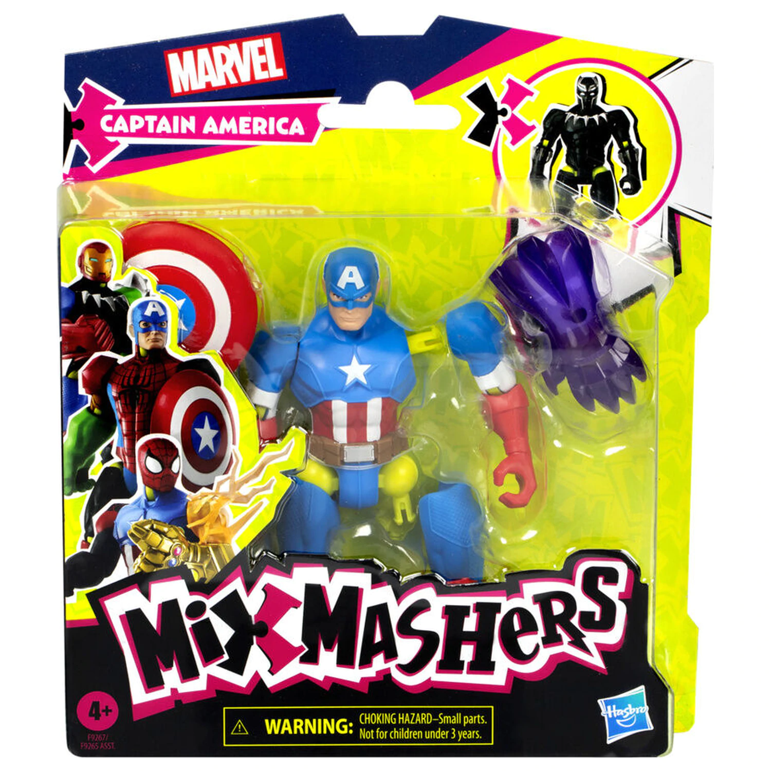Marvel Mix Mashers Captain America Figur 12cm Produktfoto