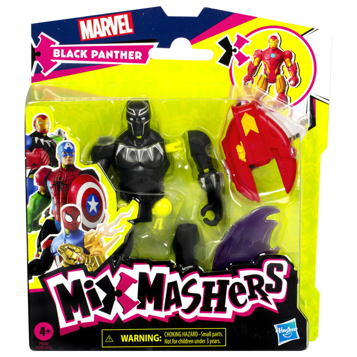 Marvel Mix Masher Black Panther Figur 12cm Produktfoto