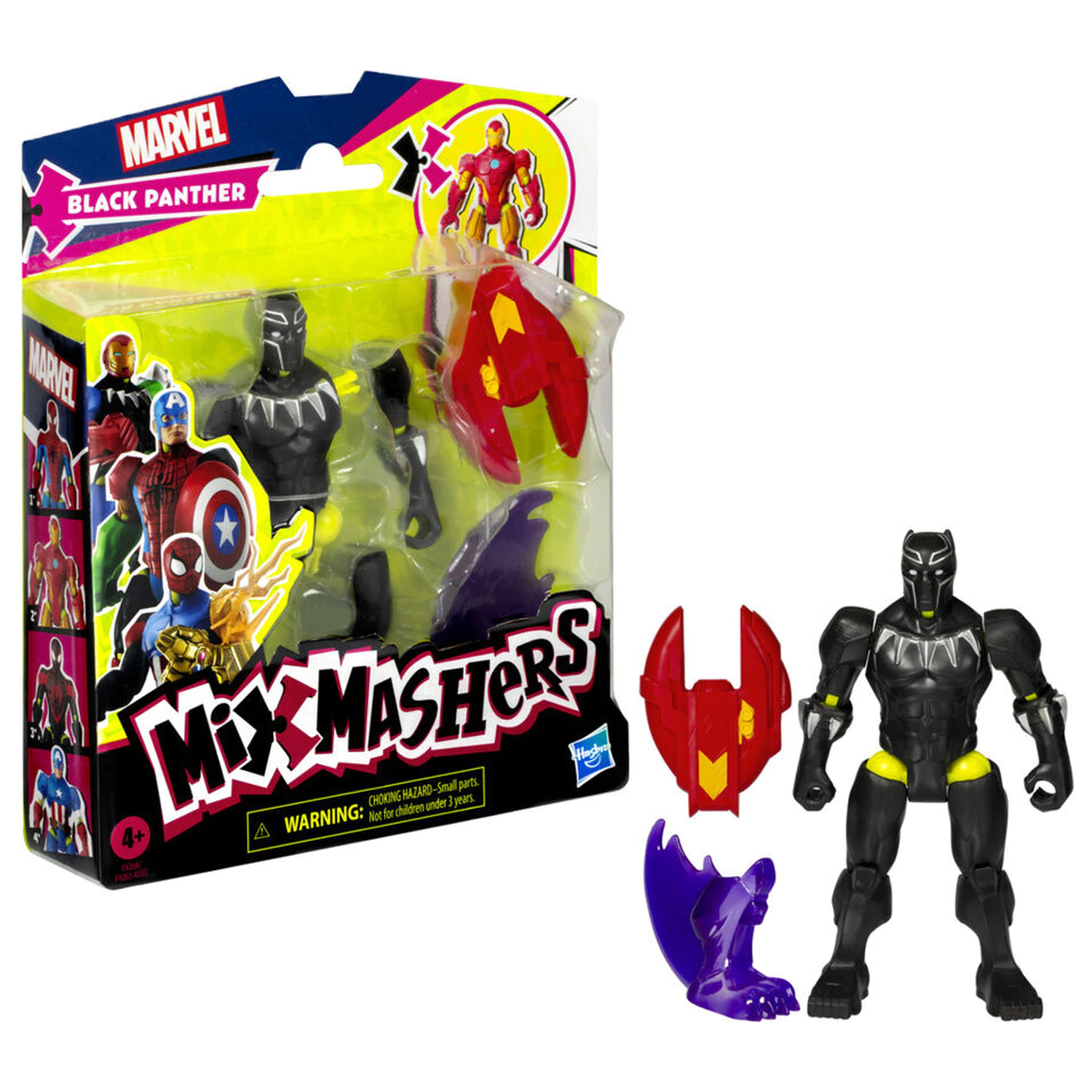 Marvel Mix Masher Black Panther Figur 12cm Produktfoto