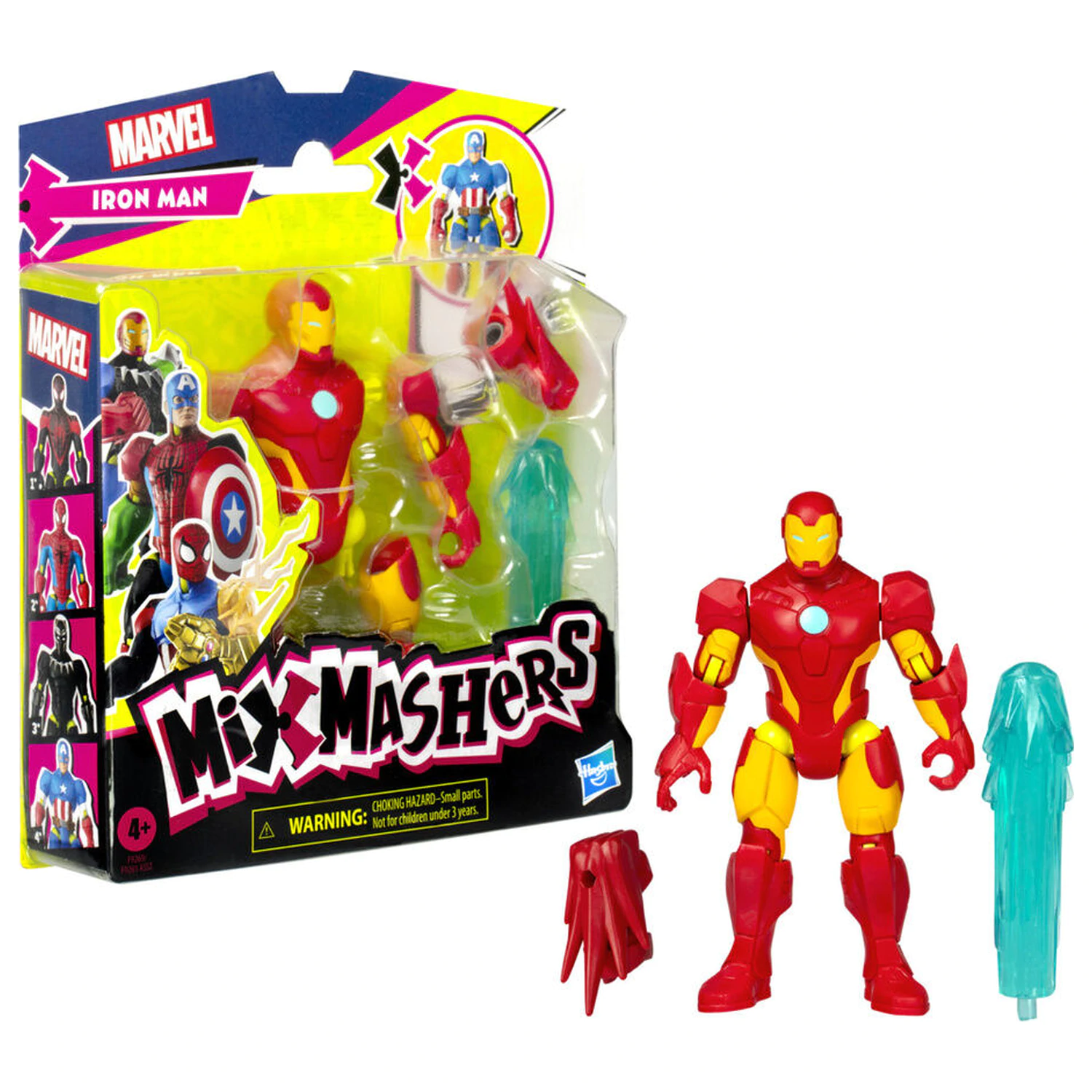 Marvel Mix Mashers Iron Man Figur 12cm Produktfoto