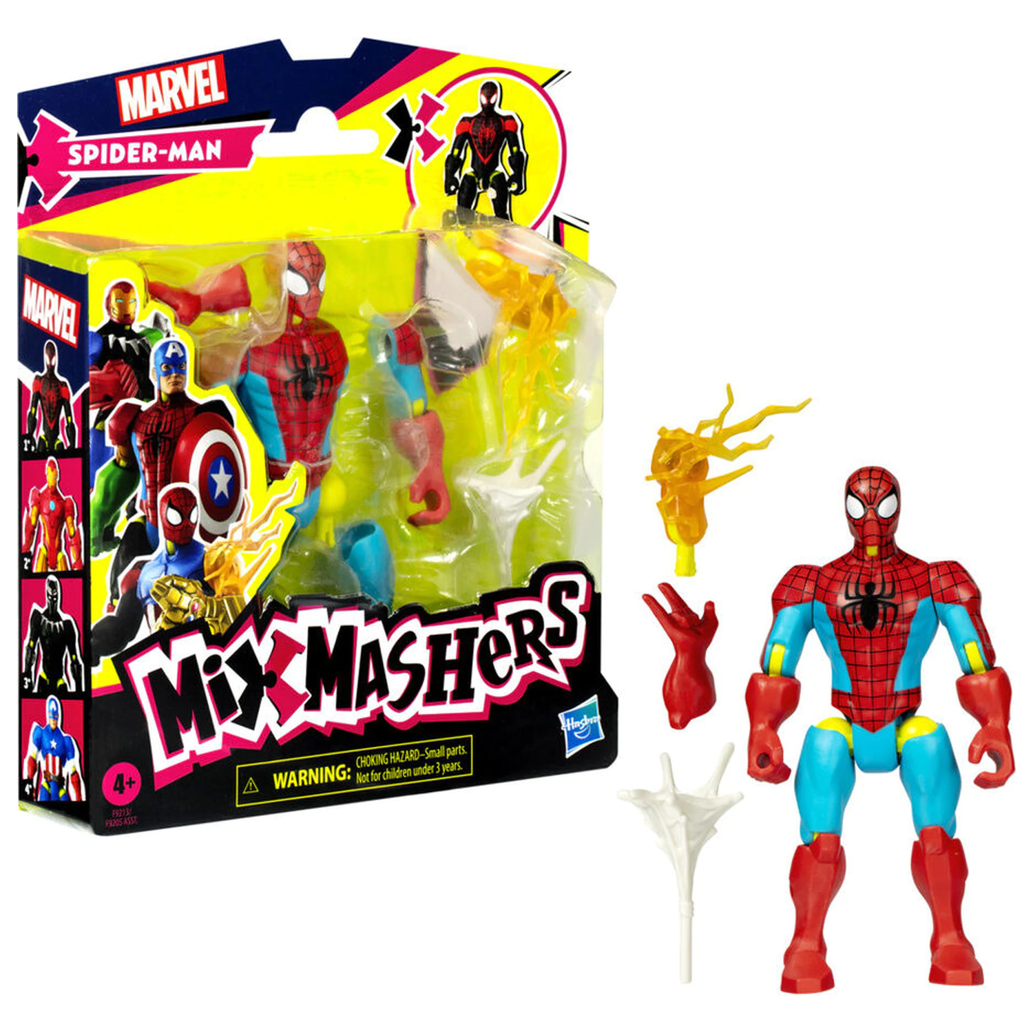 Marvel Mix Mashers Spider-Man Figur 12cm Produktfoto