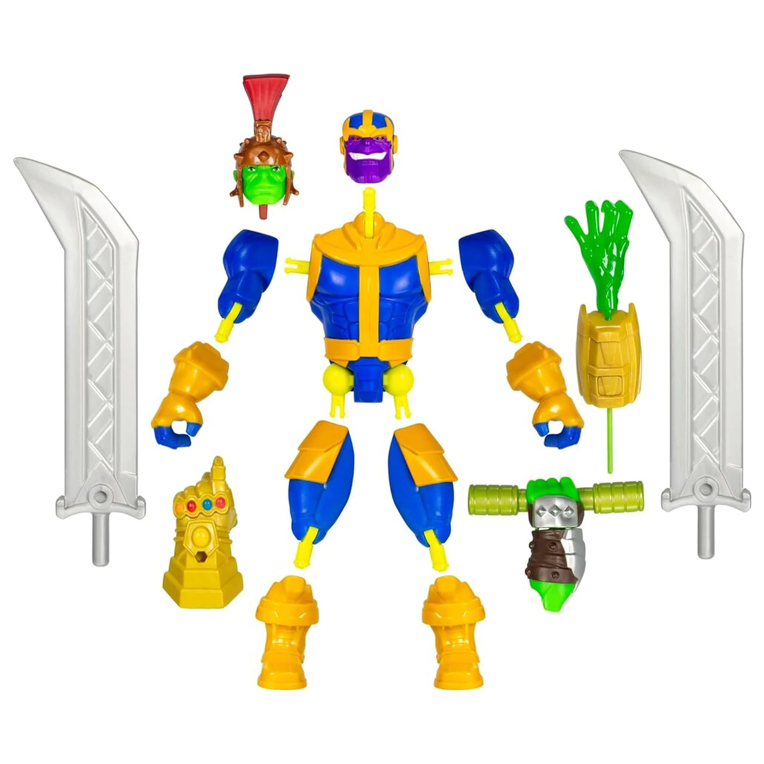 Marvel Mix Mashers Thanos Deluxe Figur 12cm Produktfoto