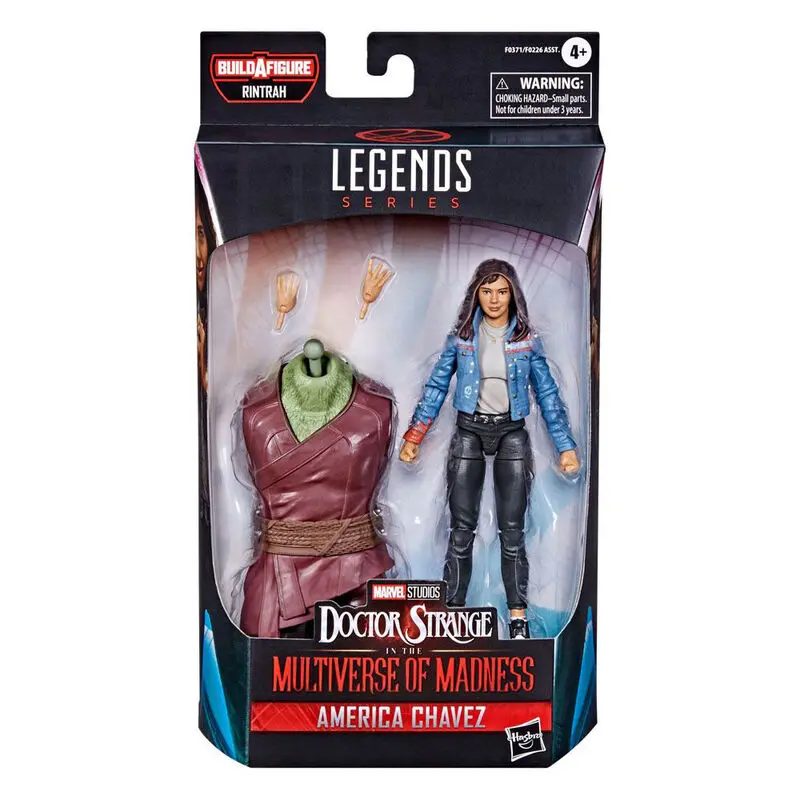 Doctor Strange in the Multiverse of Madness Marvel Legends Series Actionfigur 2022 America Chavez 15 cm [BESCHÄDIGTES PAKET] termékfotó