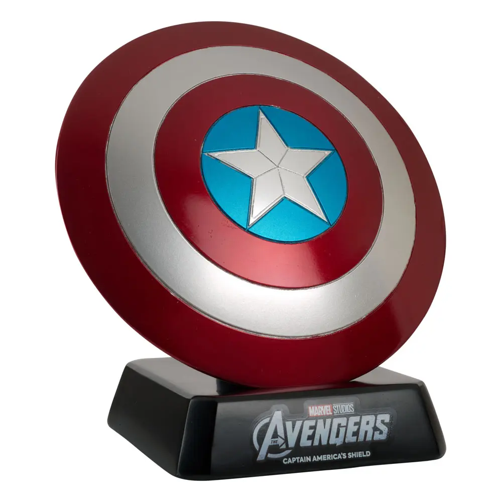 Marvel Museum Collection Mini-Replik Der Schild von Captain America 15 cm Produktfoto