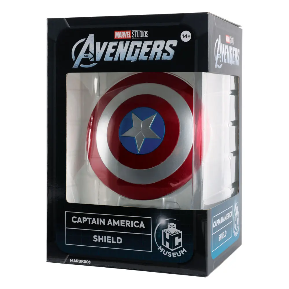Marvel Museum Collection Mini-Replik Der Schild von Captain America 15 cm Produktfoto