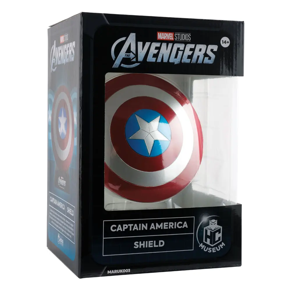 Marvel Museum Collection Mini-Replik Der Schild von Captain America 15 cm Produktfoto