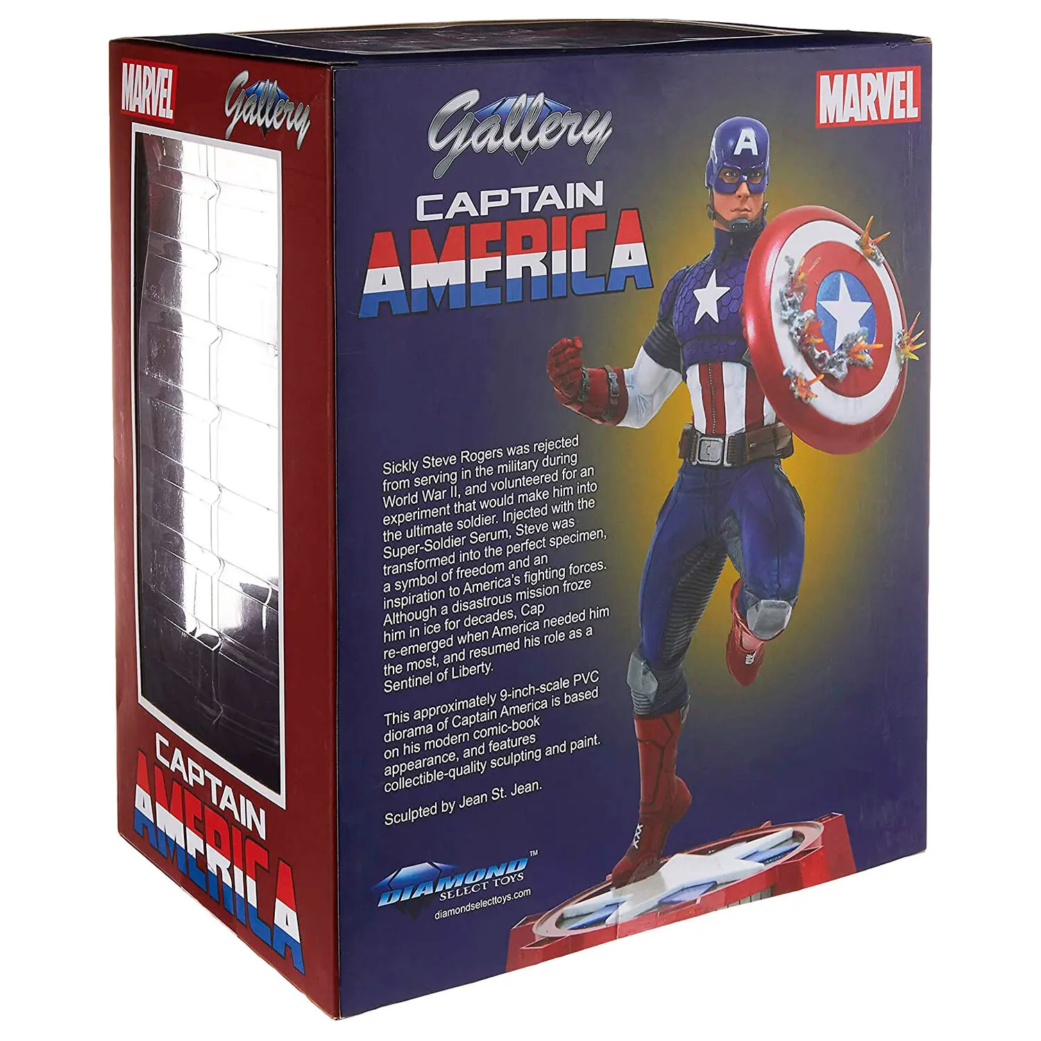 Marvel NOW! Marvel Gallery PVC Statue Captain America 23 cm Produktfoto