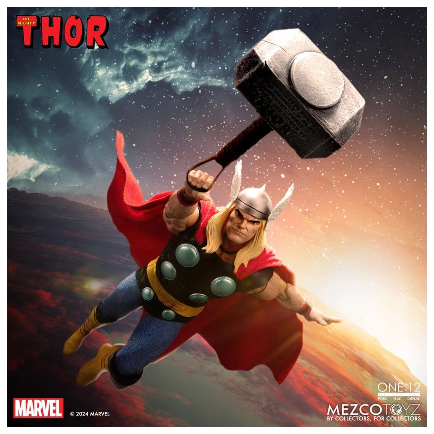Marvel One:12 Collective Action Figur 1/12 The Mighty Thor 17 cm Produktfoto