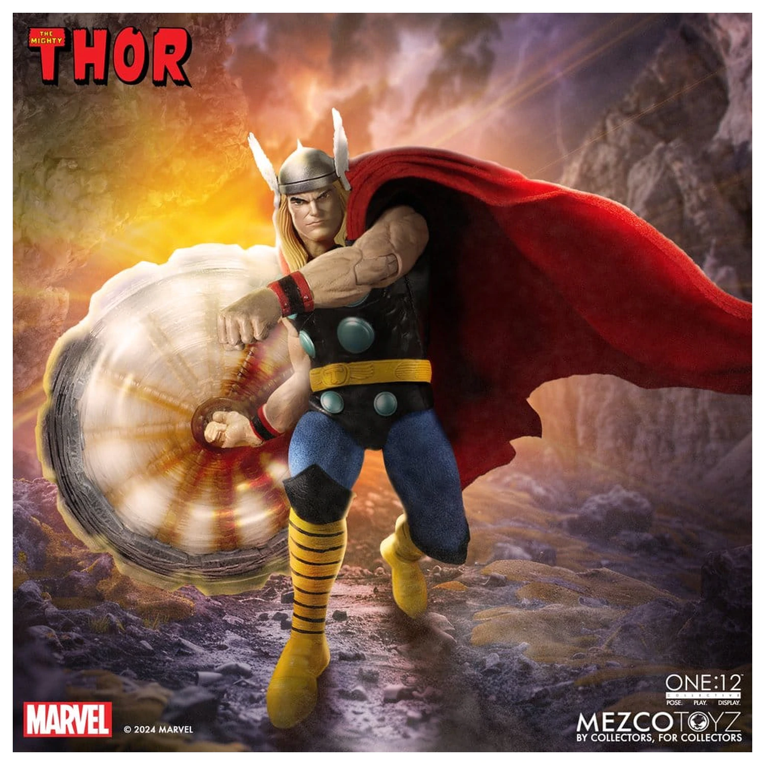 Marvel One:12 Collective Action Figur 1/12 The Mighty Thor 17 cm Produktfoto