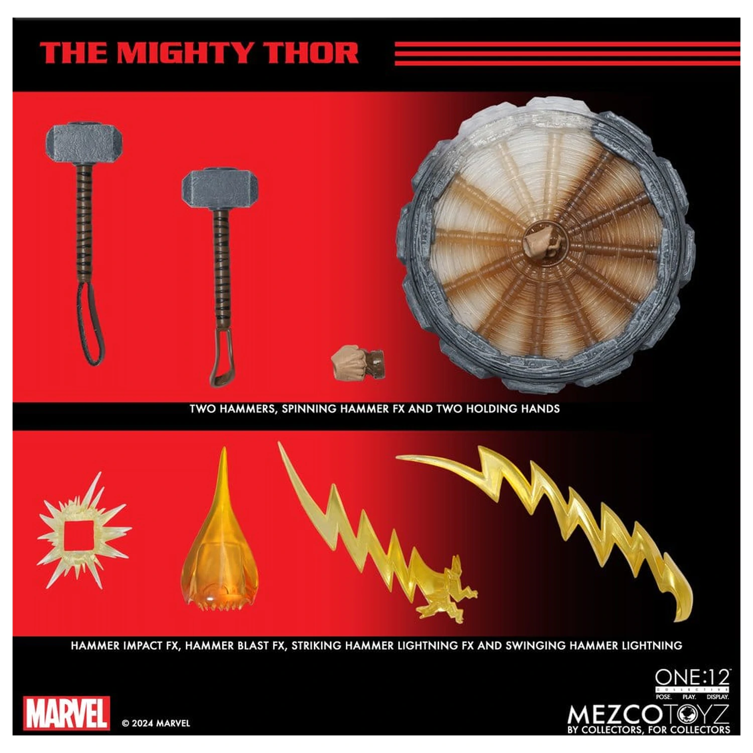 Marvel One:12 Collective Action Figur 1/12 The Mighty Thor 17 cm Produktfoto