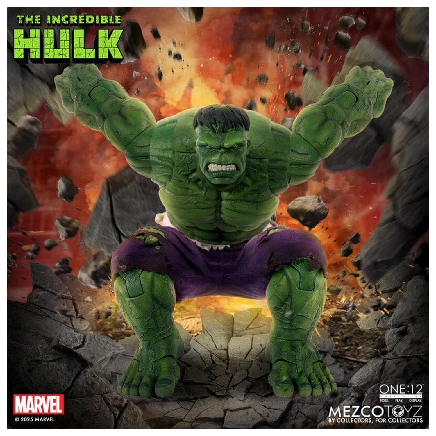 Marvel One:12 Collective Action Figur 1/12 Hulk 19 cm Produktfoto