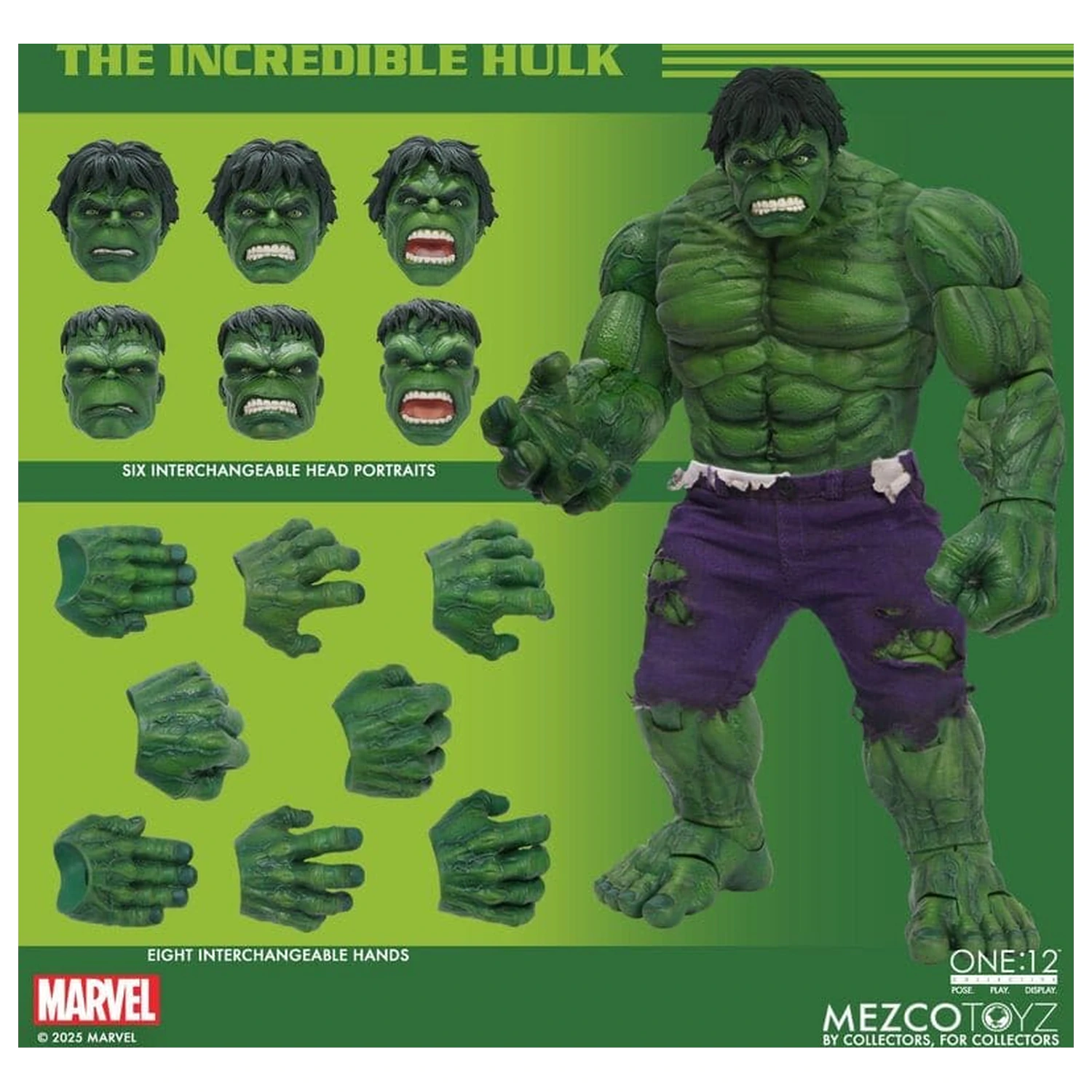 Marvel One:12 Collective Action Figur 1/12 Hulk 19 cm Produktfoto