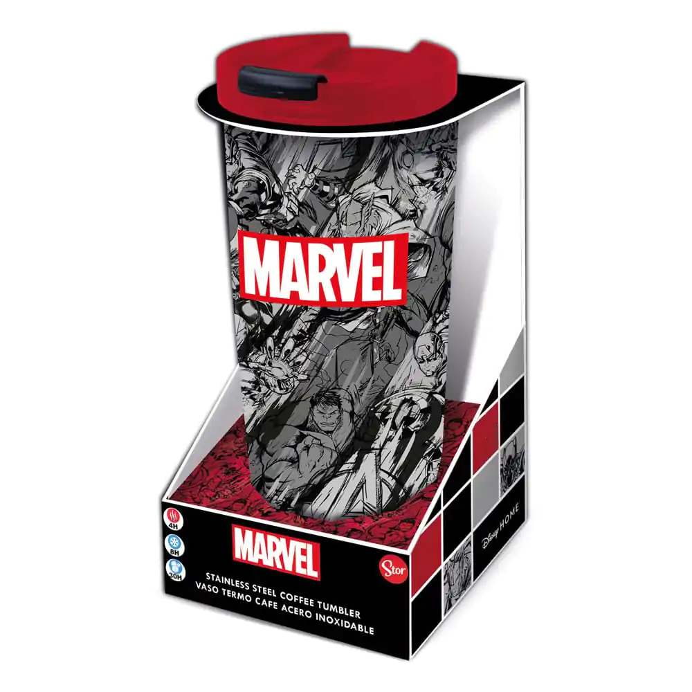 Marvel Edelstahl-Trinkbecher Marvel Pattern Produktfoto