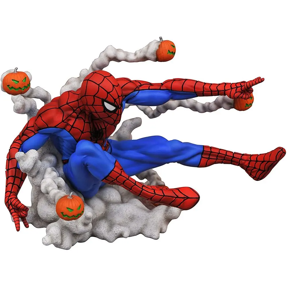 Marvel Comic Gallery PVC Statue Spider-Man Pumpkin Bombs 15 cm termékfotó