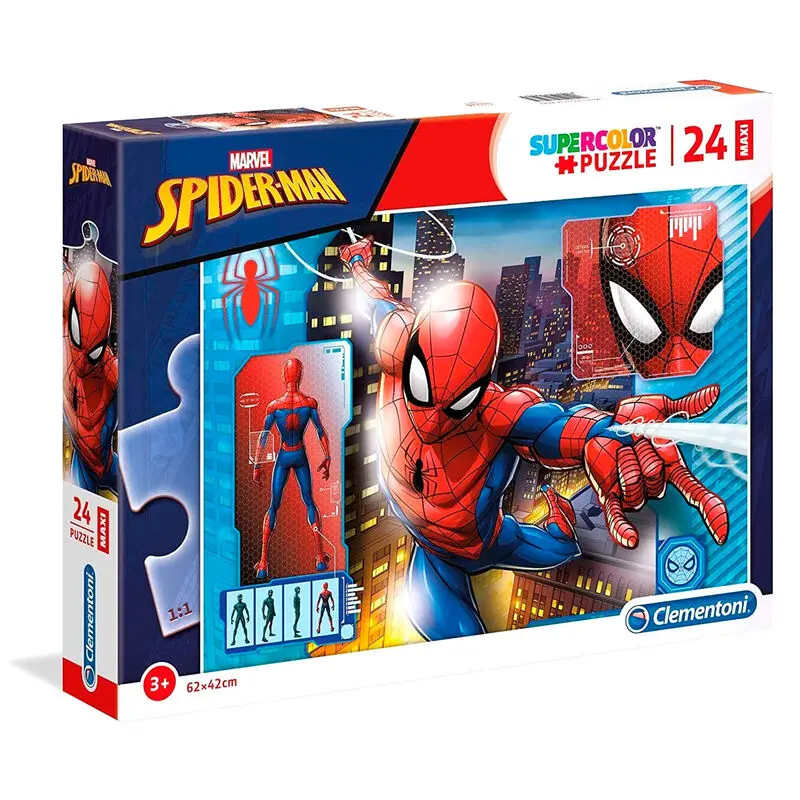 Marvel Spiderman Maxi Puzzle 24-teilig Produktfoto