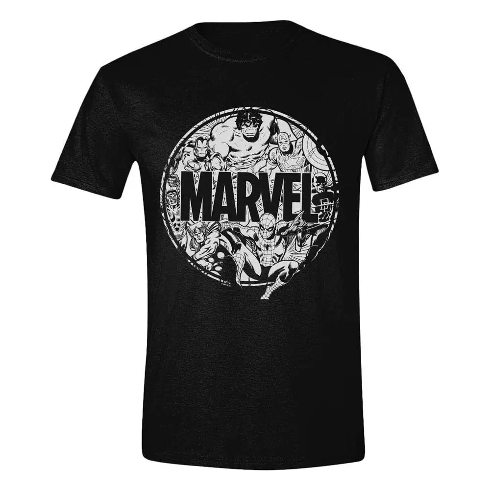 Marvel T-shirt Character Circle termékfotó