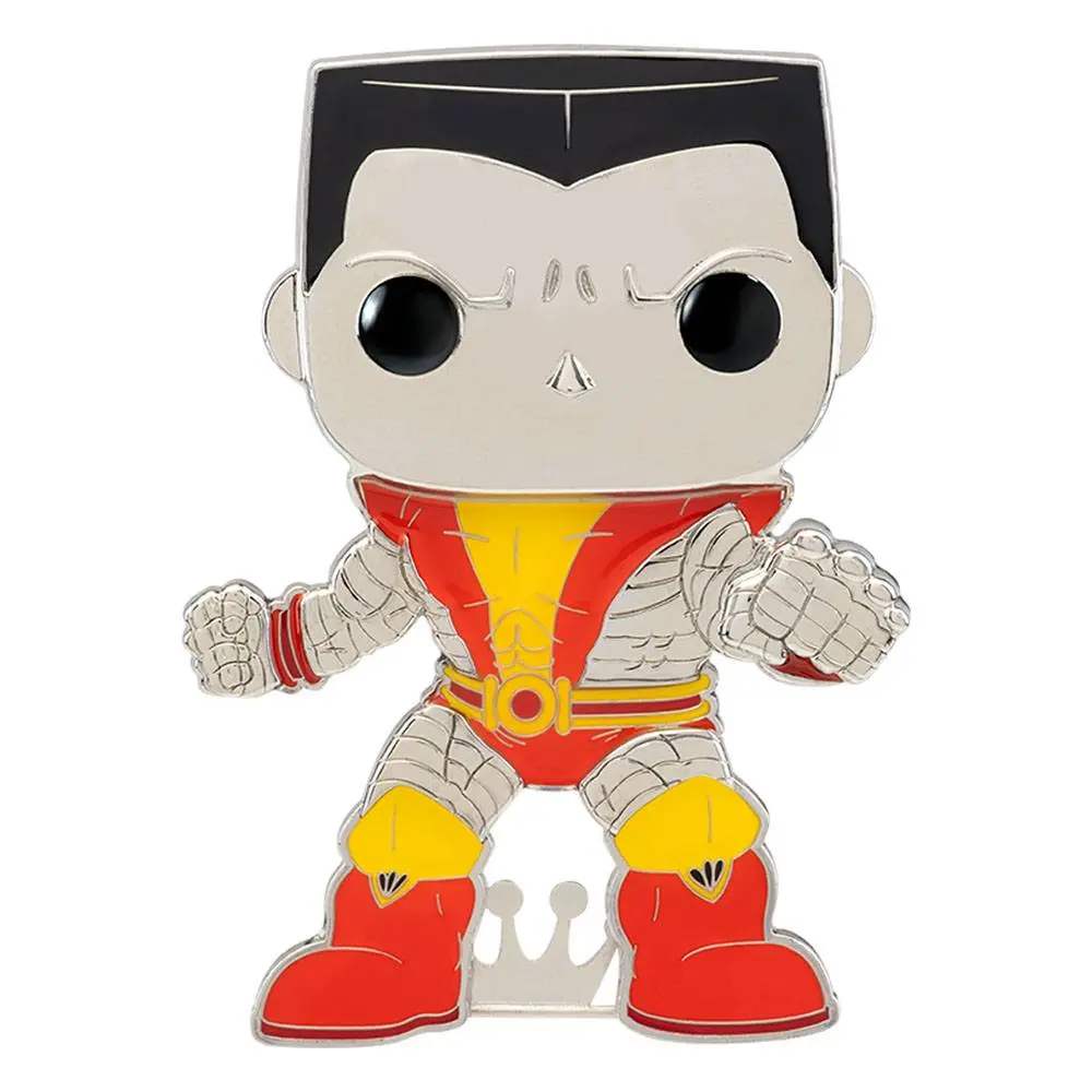 Marvel POP! Pin Ansteck-Pin Colossus 10 cm Produktfoto