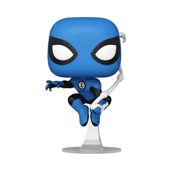 Marvel Pop! Fantastic Four Vinyl Figur Spider-Man Blue Suit Special Edition 10 cm Produktfoto