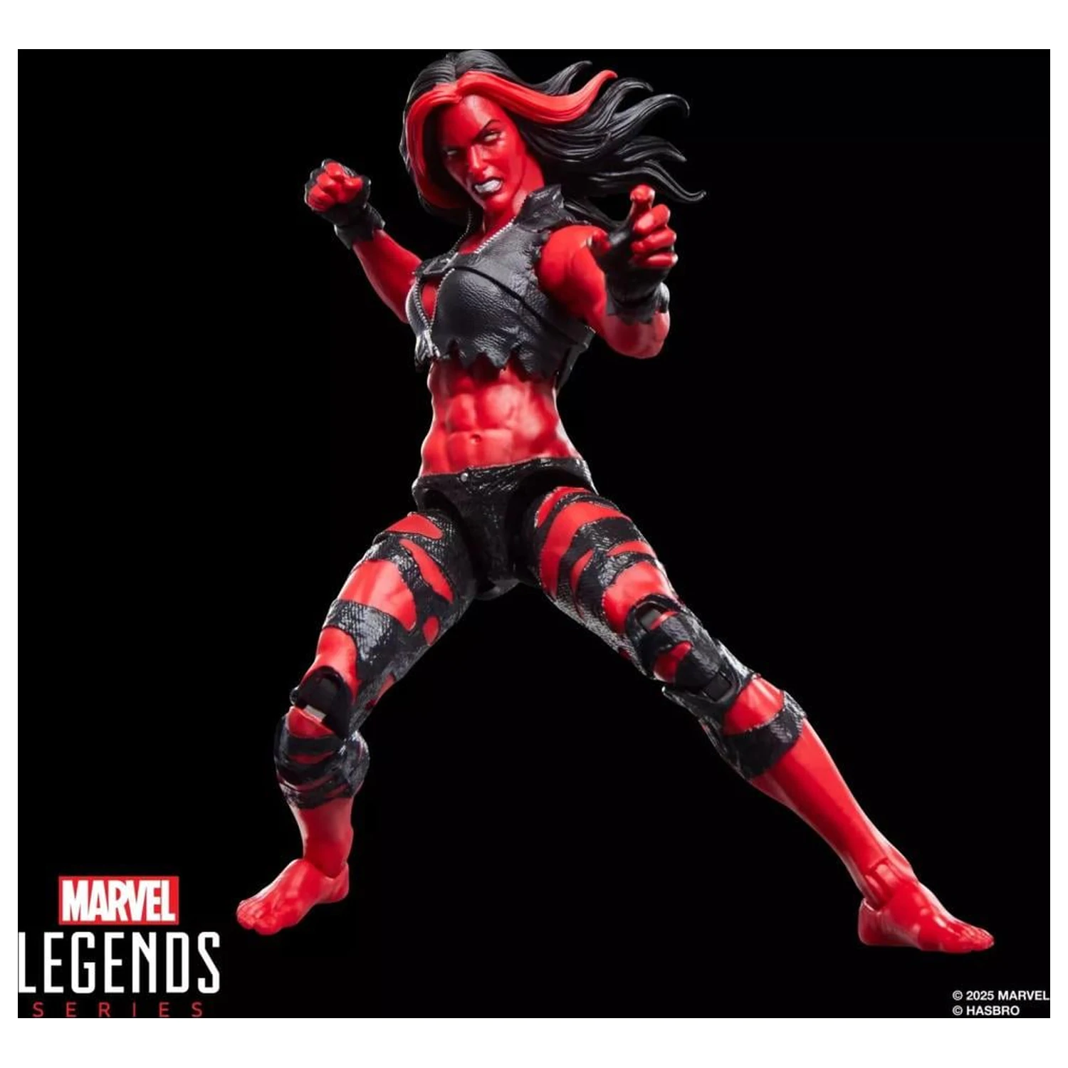 Marvel Red She-Hulk Figur Legends Series 15 cm Produktfoto
